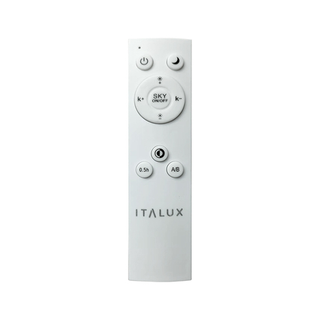 Plafon Italux Martis PLF-3232-WH Piaskowany biały