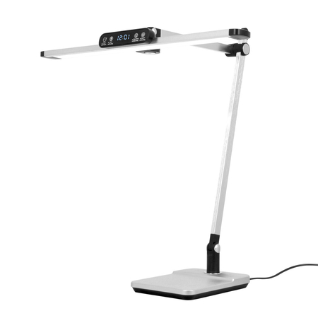 Lampa biurkowa Kaja ARES K-BL1321 SREBRNY srebrny