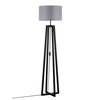 Lampa podłogowa Luces Exclusivas LE44364 czarny, szary i odcienie szarości