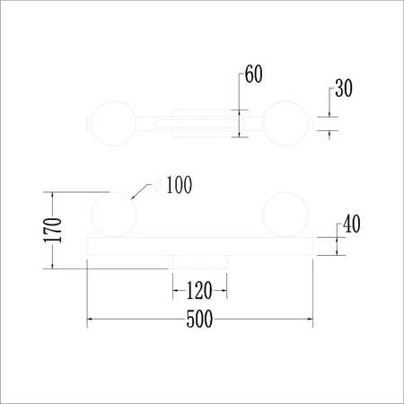 Milagro Lampa Sufitowa Magnet 13W+2xG9 3000/4000K Biały ML1137 BIAŁY
