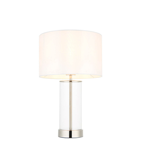 Lampa stołowa Endon Lighting Lessina 102674 nikiel