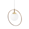Lampa wisząca Kaja RITUS K-5390 złoty, biały