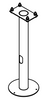 METAL BASE 113 TO GROUND FOR NAMSOS BOLLARD