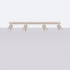 Sollux Lighting Plafon KARBON 4L taupe SL.1765