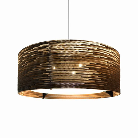Lampa wisząca Graypants GP-153-a Scraplights Drum36 natural