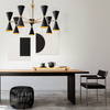 Lampa wisząca Maytoni Vesper MOD108PL-14GB Black with Gold