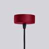Sollux Lighting Żyrandol HALO 6 burgund SL.1837