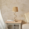 Lampa stołowa Endon Lighting Wriggle 114225 mosiądz
