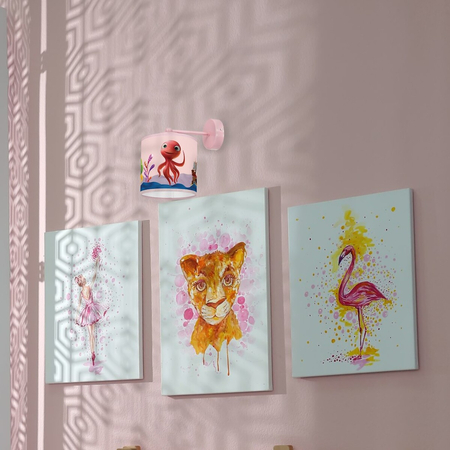 Milagro Kinkiet OŚMIORNICA LOLA MiniMini 1xE27 MLP6804 MULTIKOLOR