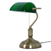 Lampa stołowa Kaja BANK K-MT-207 złoty antyczny, zielony