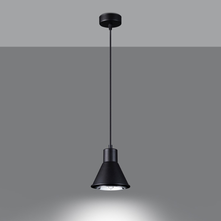 Sollux Lighting Lampa wisząca TAZILA 1 czarna [ES111] SL.0989