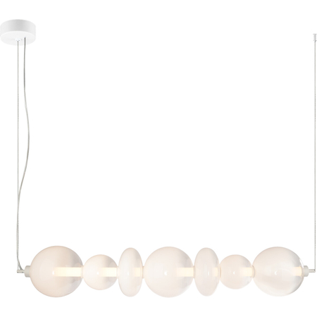 Milagro Lampa wisząca DAPHNE WHITE 40W ML0864 ZŁOTY