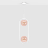 Lampa wisząca ARLENA Kaja K-5305 bursztynowy