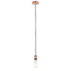 Lampa wisząca Italux Classo DS-M-034 RED COPPER Czerwona miedź
