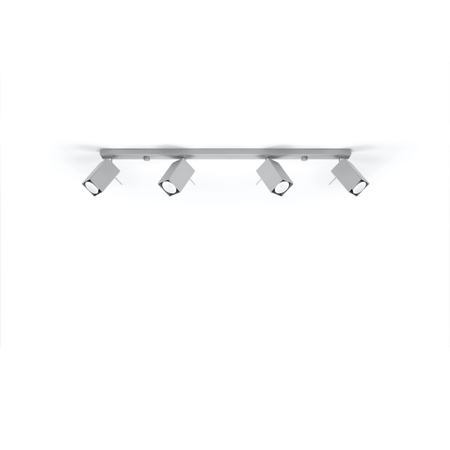 Sollux Lighting Plafon MERIDA 4L szary SL.0461
