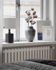 Lampa stołowa By Rydens Woody H41 cm E27 czarny/biały