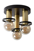 Lampa sufitowa Lucide ANAKA 45179/13/30 czarny/złoty