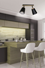 Lampa sufitowa ATLAS 2 BLACK Emibig 725/2 czarny