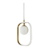 Lampa wisząca Maytoni MOD431-PL-01-WG Avola - Biały z dodatkiem złota