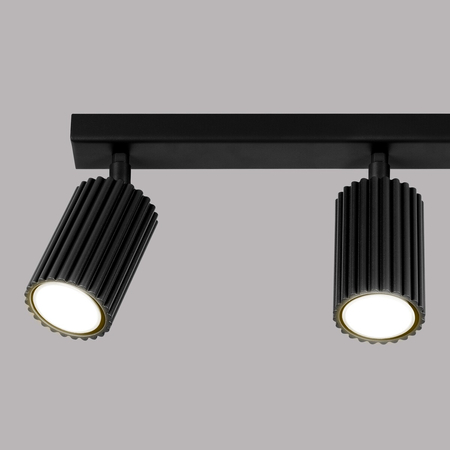Sollux Lighting Plafon KARBON 3L czarny SL.1581