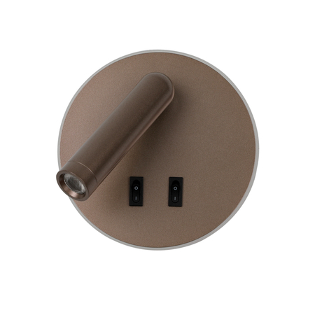 Kinkiet Italux WL-53742-1-CF Kawowy