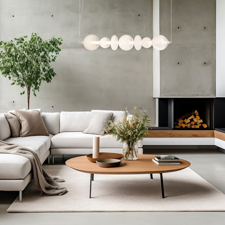 Milagro Lampa wisząca DAPHNE WHITE 40W ML0864 ZŁOTY