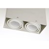 Milagro Lampa Sufitowa Blocco Biały 2x7W GU10 Led ML478 BIAŁY