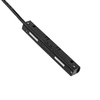 Milagro Łącznik x2 połączony kablem MAGNETIC TRACK ML6636 CZARNY