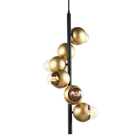 Lampa wisząca Italux PEN-5104-6-BKGD Malmo