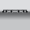 Sollux Lighting Plafon MERIDA 6L szary SL.0462