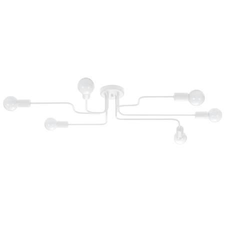 Sollux Lighting Żyrandol VECTOR 6 biały SL.1443