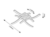 Lampa sufitowa Rabalux Heimdall 2281 czarny matowy