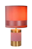 Lampa stołowa Lucide EXTRAVAGANZA FRIZZLE 10500/81/66 różowy