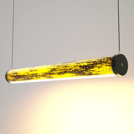 Lampa LED Wooden TUBE Bircheye Wi-Fi-Control