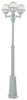 BOLOGNA 364 WHITE E27 LED 3X 9W TRIPLE