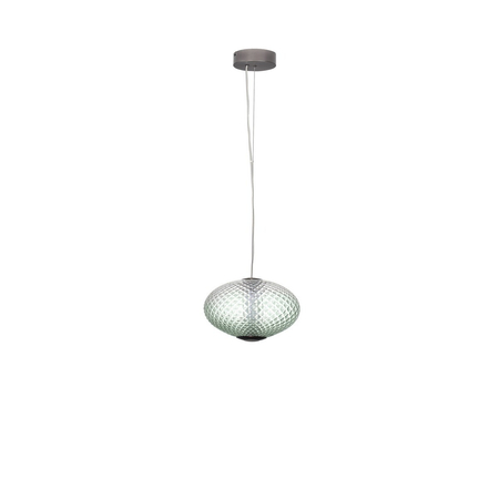 Lampa wisząca Luces Exclusivas CORVELA LE45178 szary i odcienie szarości, zielony