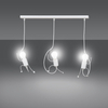 Lampa wisząca BOBI 3 WHITE Emibig 538/3 biały