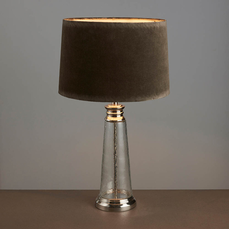 Lampa stołowa Endon Lighting Winslet 95463 nikiel