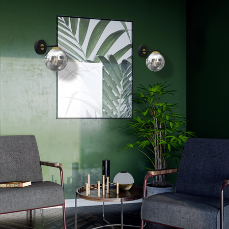 Milagro Kinkiet REFLEX 1xE14 MLP8412 CZARNY