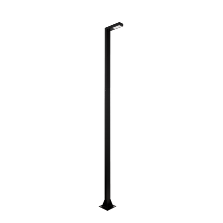 ASKER POLE PRO 5206 BLACK LED 19,6W 3000K 350CM