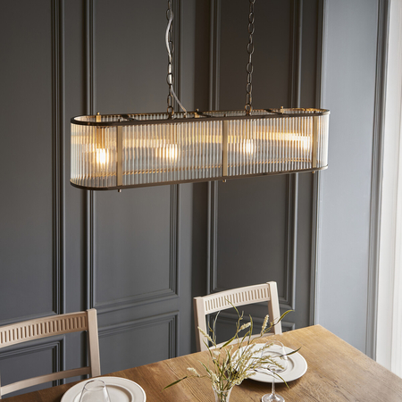 Lampa wisząca Endon Lighting Ridgeton 110945 mosiądz