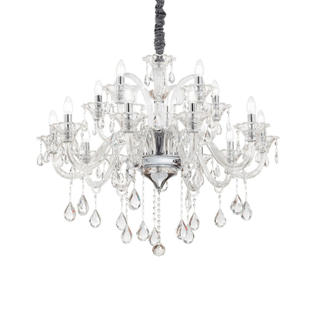 Żyrandol Ideal Lux 114170 Colossal SP15 Trasparente