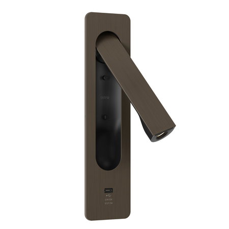 Kinkiet Astro Keta USB C 1437037 Brązowy