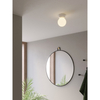 Lampa sufitowa Astro Lyra Ceiling 140 1472003 Biała Szkliwiona Ceramika