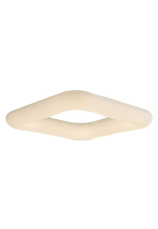 Plafon DONUT SQUARE TOP 60 CCT Azzardo AZ2665 biały