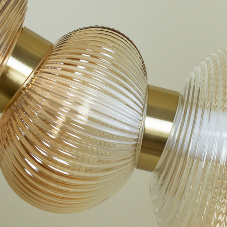 Milagro Lampa wisząca BOLLA GOLD 36W LED ML1428 ZŁOTY