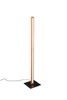 Lampa podłogowa Trio 426410130 drewniany