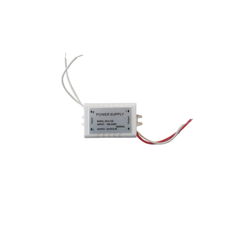Eko-Light ZASILACZ LED 6W EKZAS0700 BIAŁY / SREBRNY