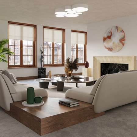 Sollux Lighting Plafon ARENA 45 biała SL.0126