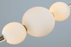 Lampa wisząca SANDRA 3 GO Azzardo AZ4427 gold / milky white